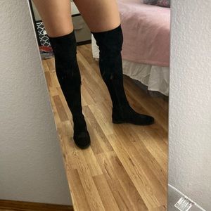 Tall over the knee boots